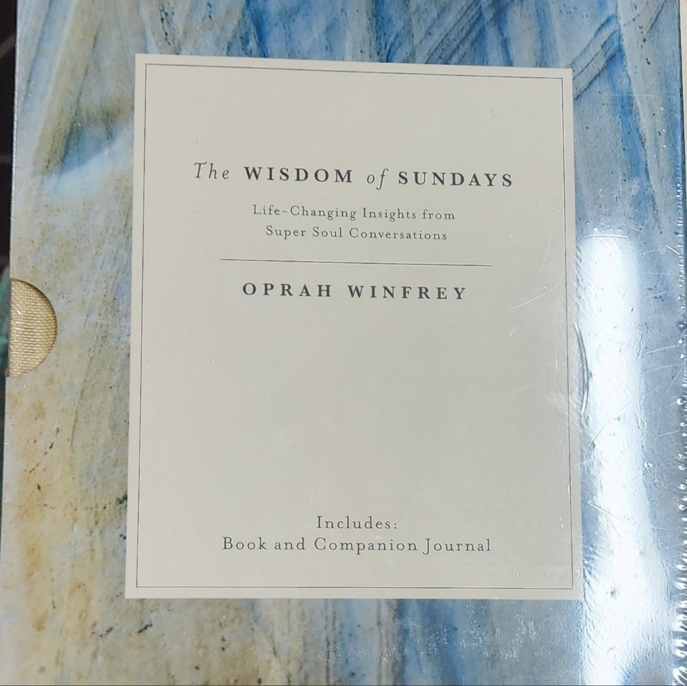 Oprah The Wisdom of Sundays Book Set, New